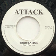DON CARLOS - KING TUBBY / Tribulation (Attack, ATT-017, 7inch)