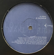 LATECIA / Love Will Make It Right (Clairaudience, CA104, 12inch)