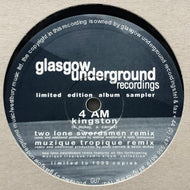 4AM / Album Sampler (Glasgow Underground, GU7, 12inch)