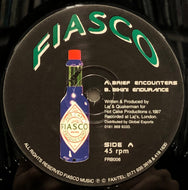 LAJ & QUAKERMAN / Brief Encounters (Fiasco, FRB006, 12inch)