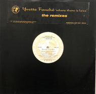 YVETTE FAUCHE / Where There Is Love (Relentless, RRL01X, 12inch)