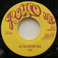 I ROY / Set The Captives Free (Royco Inc, DKR-101, 7inch)