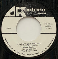 BLUES BUSTERS / I Won't Let You Go / Love Me Forever (Kentone, 7inch)