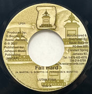 LUTAN FYAH / Fall Hard (Rastar, 7inch)