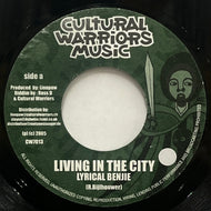 LYRICAL BENJIE / Living In The City (Cultural Warriors Music, CW7013, 7inch)