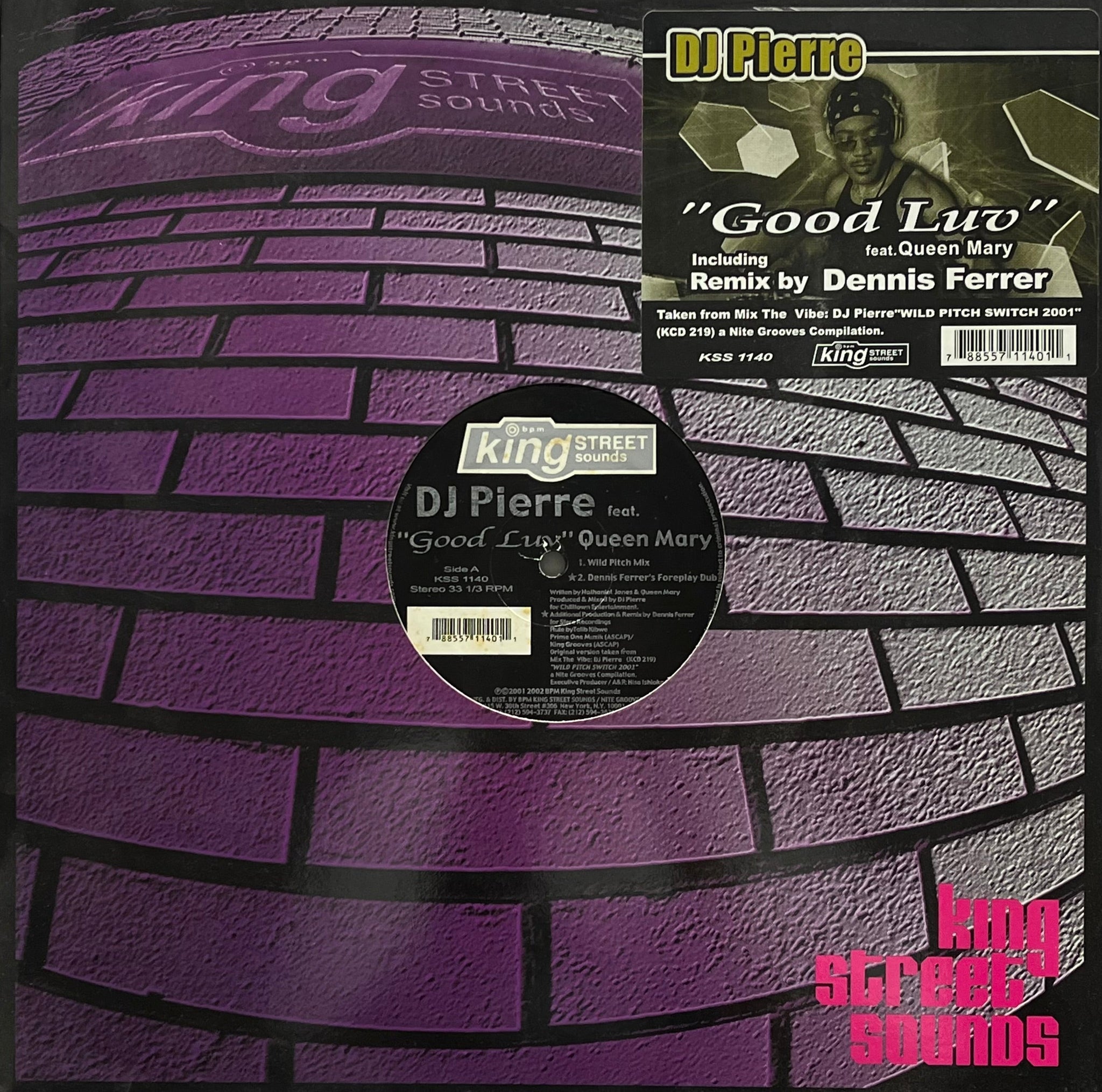 洋楽 DJ PIERRE we gonna funk CD DJ PIERRE / Good Luv (BPM King Street Sounds, KSS 1140, 12inch