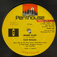 CAROL GONZALES / Second Class (Penthouse Records – PHRI 63, 12inch)