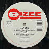 JAY DEE / Simple Solution (E-Zee – EZY 1202, 12inch)