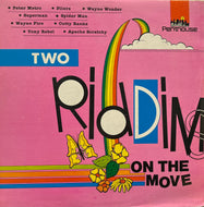 V.A. (Peter Metro, Wayne Wonder) / Two Riddims On The Move (Penthouse Records – DGLP 17, LP)