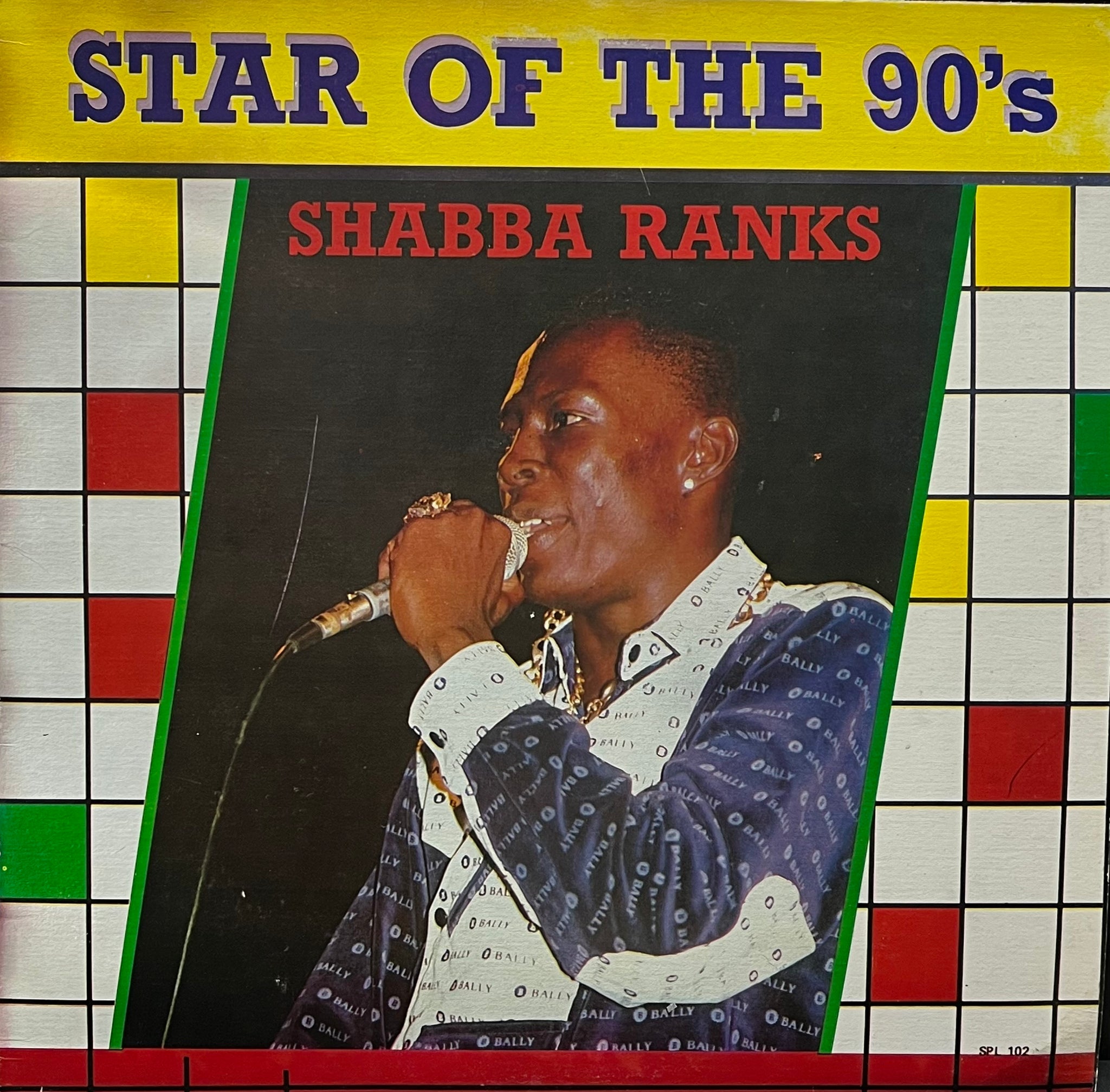SHABBA RANKS / Star Of The 90's (Jammy's Records – SPL 102, LP