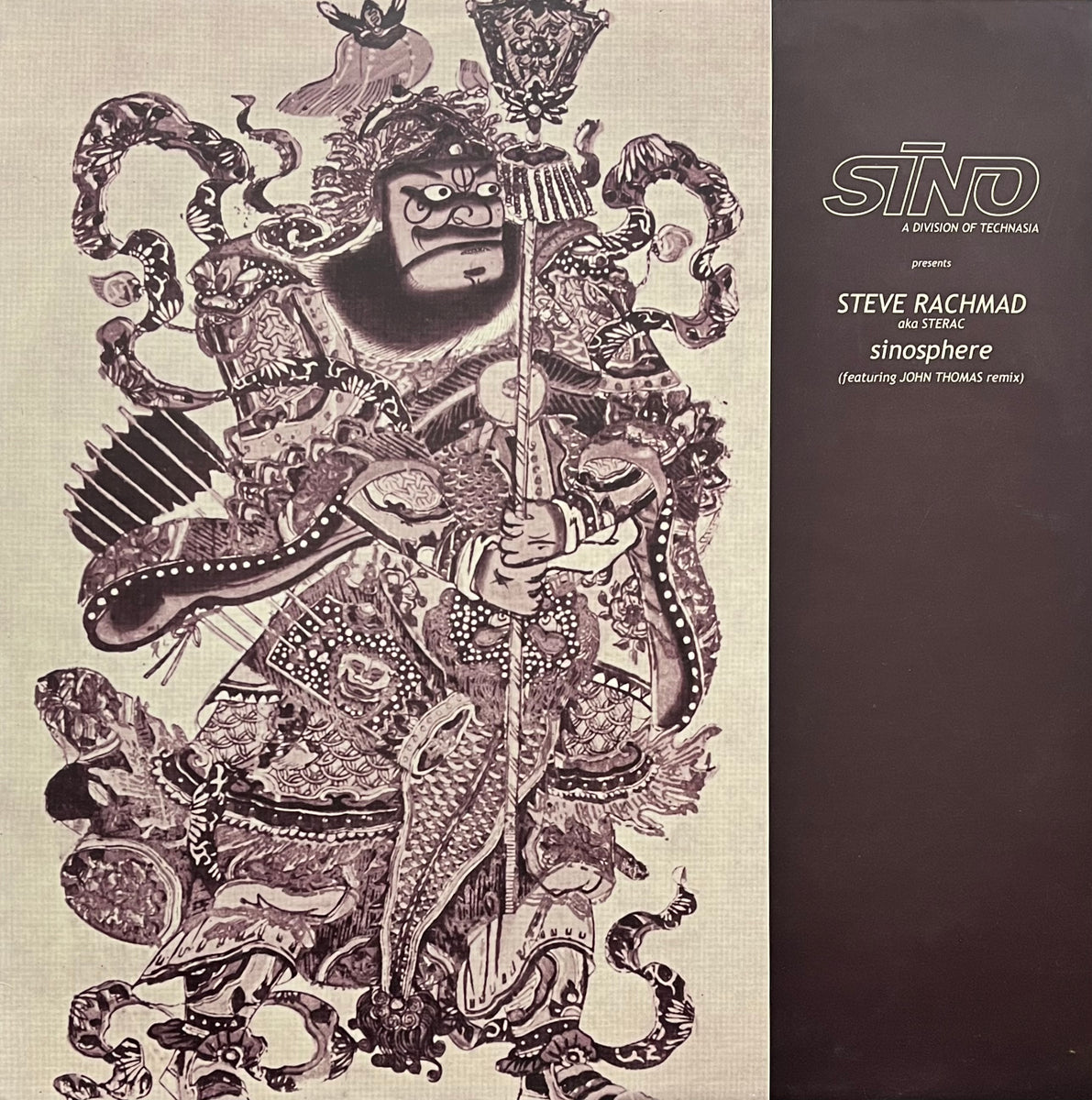 Sinosphere STEVE RACHMAD / Sinosphere (Sino – SINO 03, 12inch) – TICRO MARKET