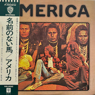AMERICA / America 名前のない馬 (Warner Bros – P-8228W, LP) 帯付