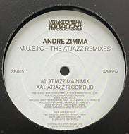 ANDRE ZIMMA / M.U.S.I.C. - The Atjazz Remixes (Swedish Brandy – SB015, 12inch)
