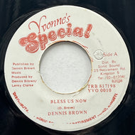 DENNIS BROWN / Bless Us Now (Yvonne's Special – YVO 0010M 7inch)