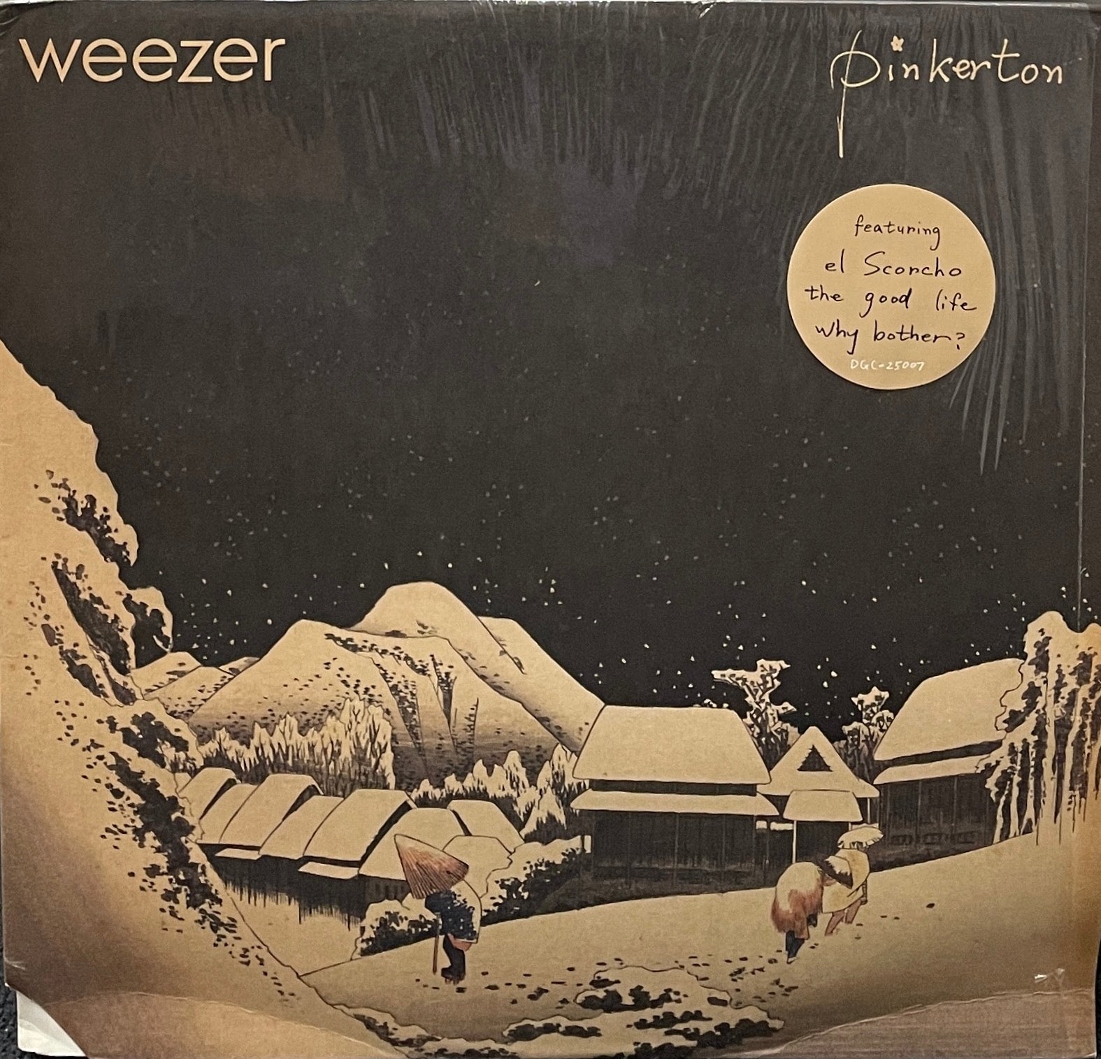 Weezer Pinkerton レコード USオリジナル盤 DGC-25007 WEEZER / Pinkerton ( DGC – DGC-25007, LP) US Original – TICRO MARKET