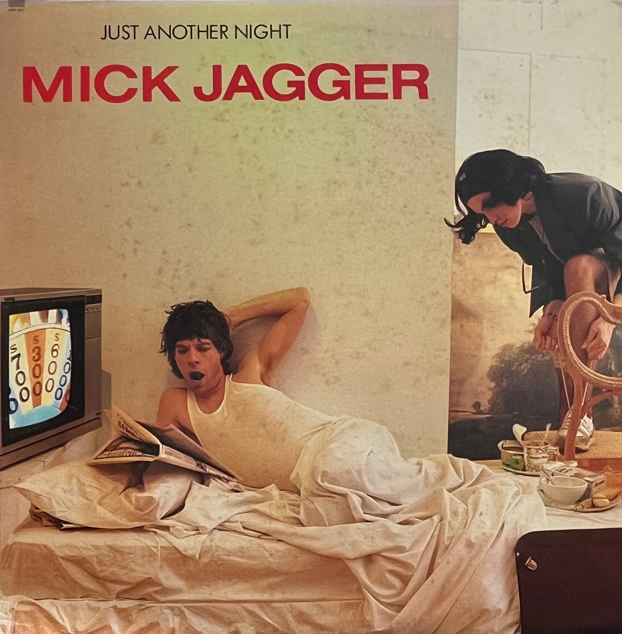 MICK JAGGER &frasl; Just Another Night (CBS&frasl;Sony – 12AP 3017, 12inch