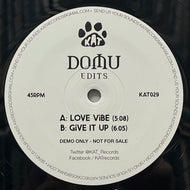 DOMU / Edits (KAT – KAT029, 12inch)