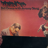 BILL EVANS With Jeremy Steig / What's New (Verve Records, 20MJ 0006, LP)
