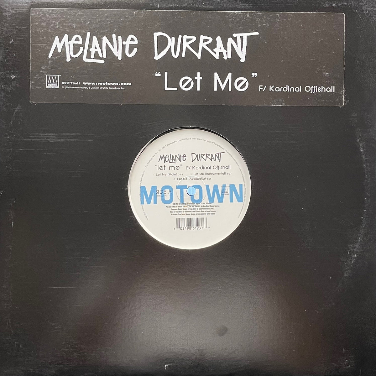 MELANIE DURRANT / Let Me (B0002196-11, 12inch) – TICRO MARKET