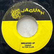 ALTON ELLIS / Breaking Up (Jaguar, 7inch)