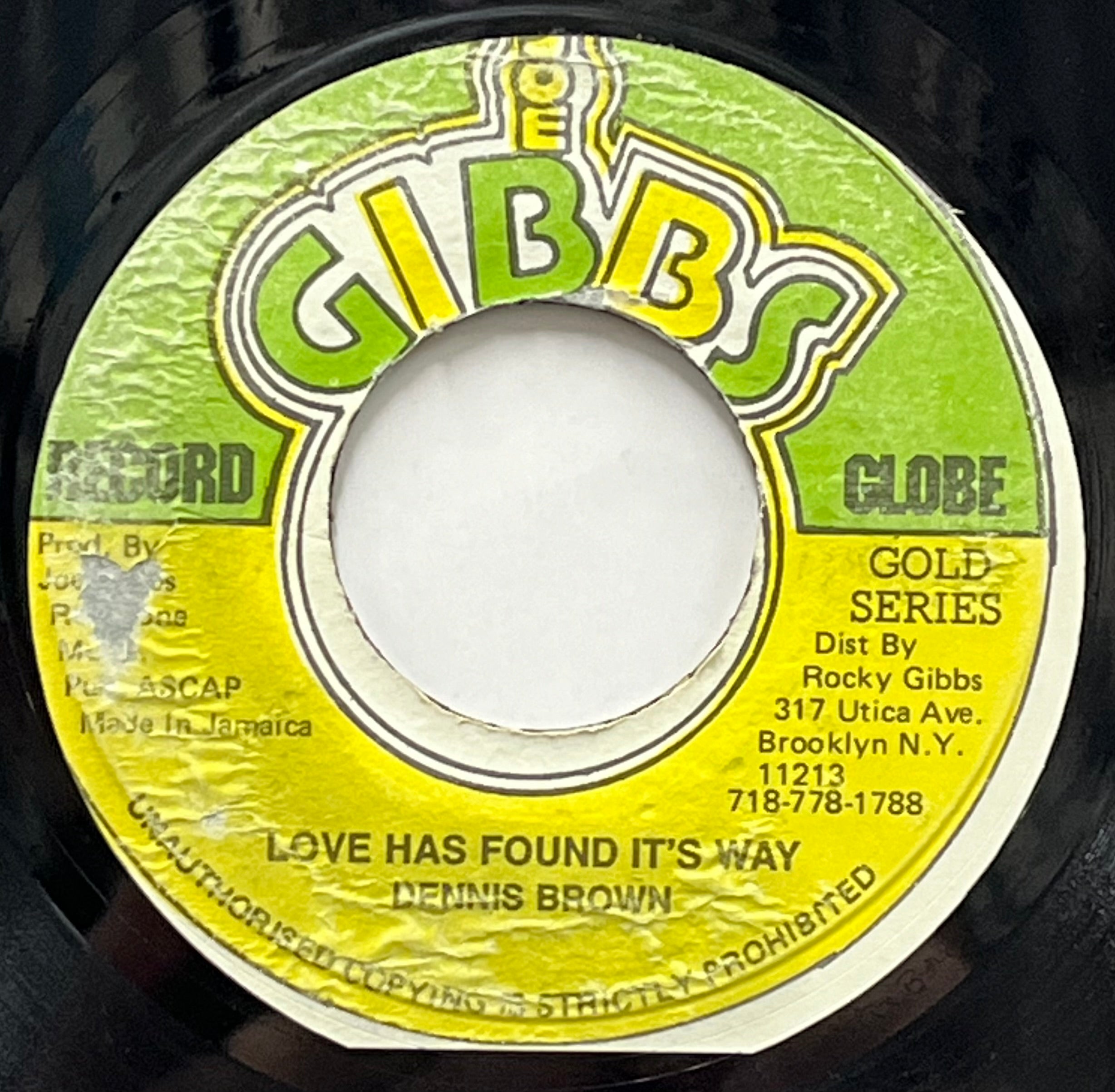 DENNIS BROWN LOVE HAS FOUND ITS WAY デモ版 Dennis Brown – Love Has Found Its Way – Vinyl (LP, Album), 1982