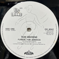 TOM BROWNE / Funkin' For Jamaica / Rockin' Radio (OG 4042, 12inch)
