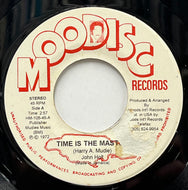JOHN HOLT / Time Is The Master (Moodisc Records – HM-105-45-A/B, 7inch)