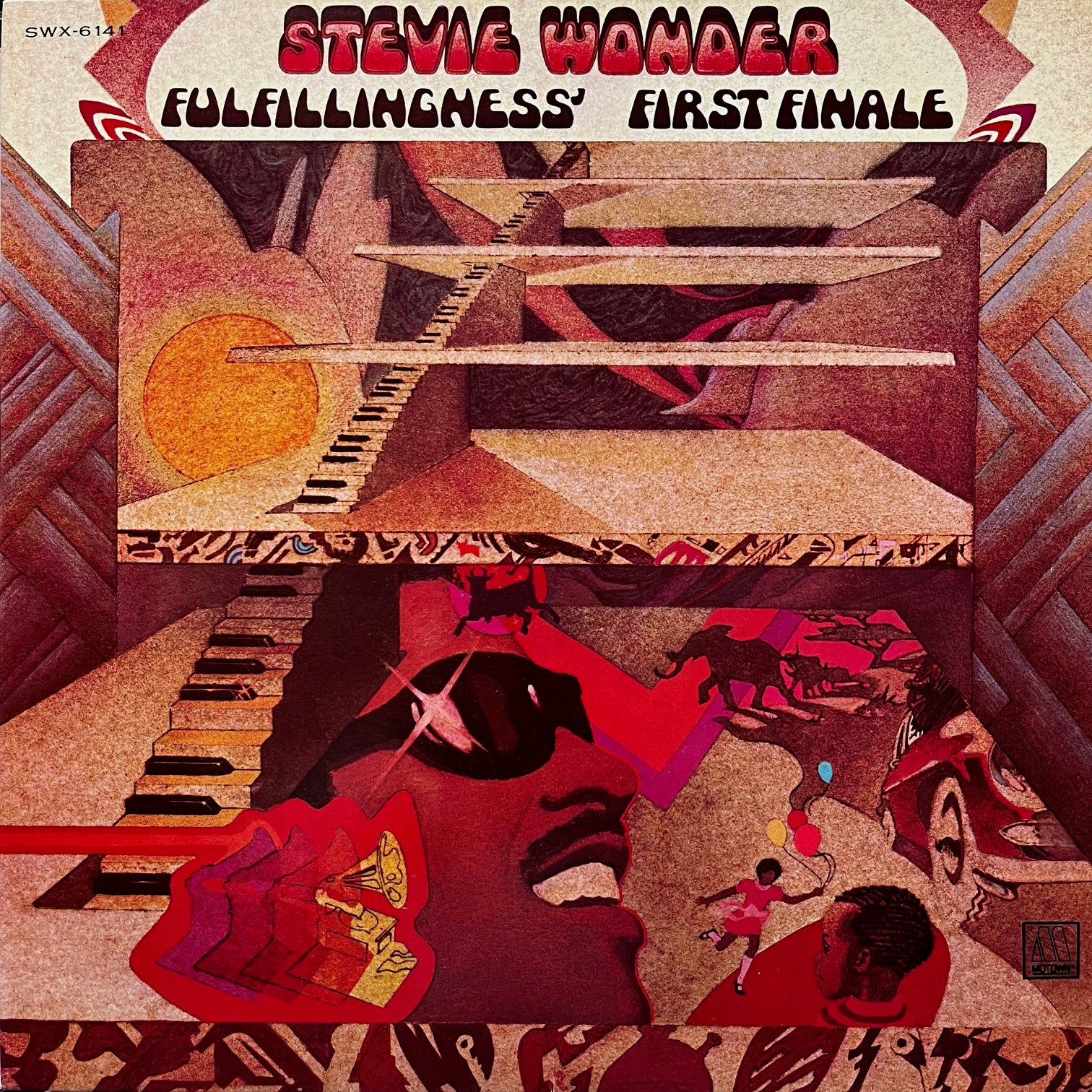STEVIE WONDER / Fulfillingness' First Finale (SWX-6141, LP