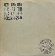 JIMI HENDRIX / Live At The Los Angeles Forum 4-25-70 (Rubber Dubber – 70-001, 2LP)