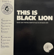 V.A. (Thelonious Monk, Hampton Hawes) / This Is Black Lion (Black Lion, SUR-1002, LP)