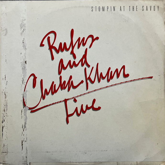 RUFUS FEAT. CHAKA KHAN / Live Stompin' At The Savoy (Warner Bros