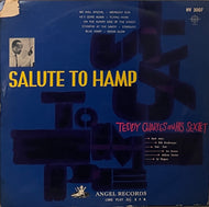 TEDDY CHARLES And His Sextet / Salute To Hamp (Flyin' Home) LP, 赤盤