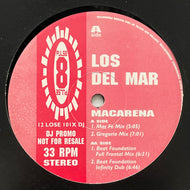 LOS DEL MAR / Macarena (Pulse-8 – 12 LOSE 101X DJ, 12inch)