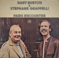GARY BURTON & Stephane Grappelli / Paris Encounter ( Atlantic – P-8222A, LP)