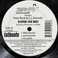PETE ROCK & C.L.SMOOTH / Shine On Me / Climax (STN 0001, 12inch)