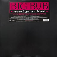 BIG BUB / Need Your Love (U12-56129, 12inch)