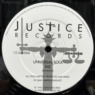 UNIVERSAL SOUL / Rise / Great Spirit, White Light / Twin (12 JUS 004, 12inch)