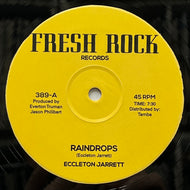 ECCLETON JARRETT / Raindrops (Fresh Rock – 389, 12inch)