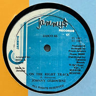 JOHNNY OSBOURNE / On The Right Track (Jammy's, 12inch)