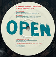 V.A. (Doi-Oing, Paperclip People) / An Open Minded Collection - Album Sampler EP (Open – OPENLPS-01, 12inch)
