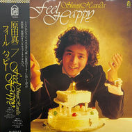 原田真二 / Feel Happy (For Life, FLL-5017, LP) 帯付