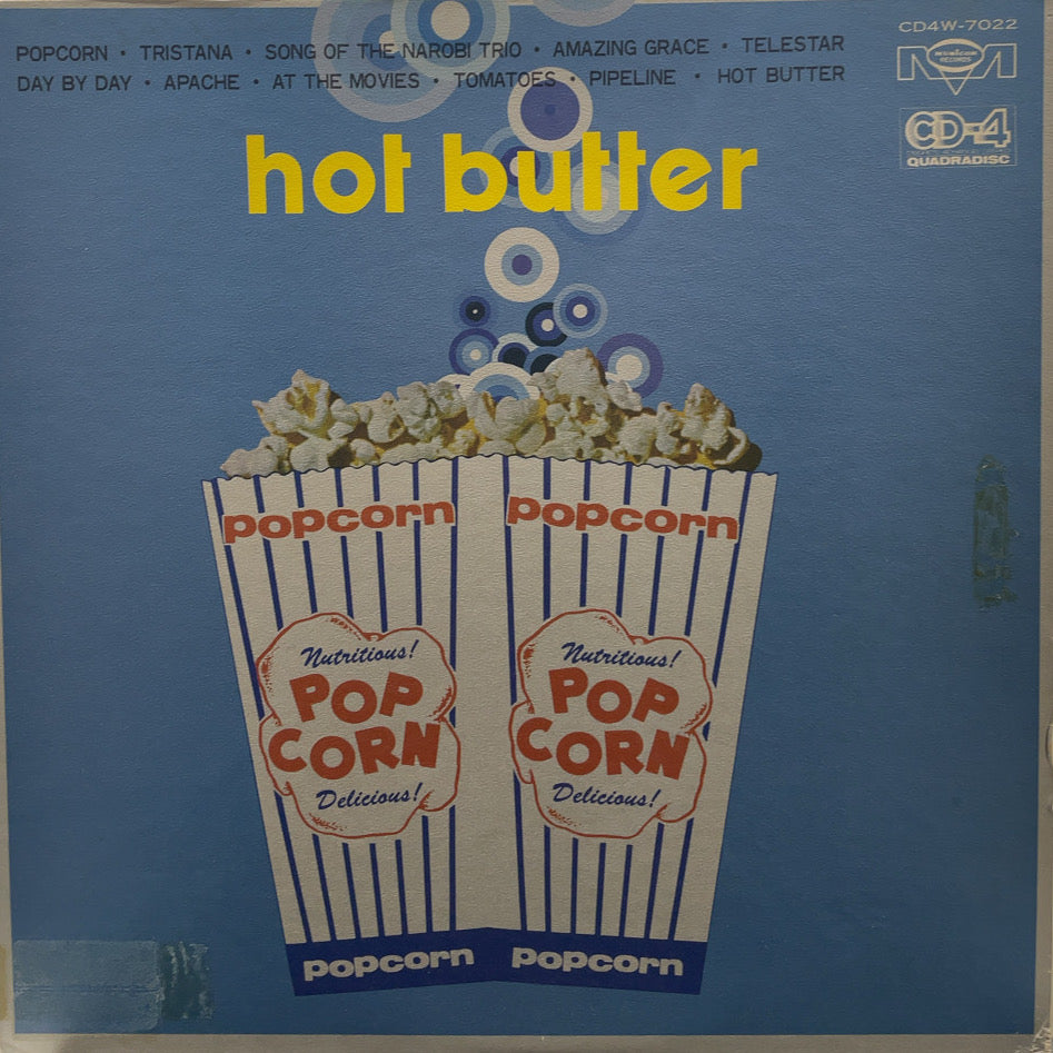 HOT BUTTER / Popcorn ( Musicor Records – CD4W-7022, LP) – TICRO MARKET