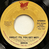BRICK / Sweat (Til You Get Wet) / Seaside Vibes (ZS5 02246, 7inch)