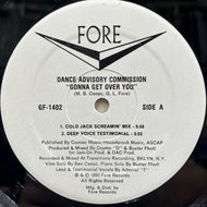 DANCE ADVISORY COMMISSION / Gonna Get Over You (GF-1402, 12inch)