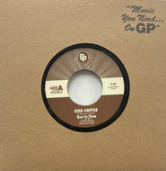 LARRY JUNE / Iced Coffee (General Principle – GP-002, 7inch) Black Vinyl