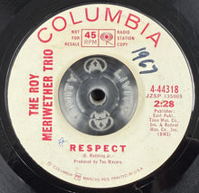 画像をギャラリービューアに読み込む, Roy Meriwether Trio / Respect / Alfie ( Columbia – 4-44318, 7inch)
