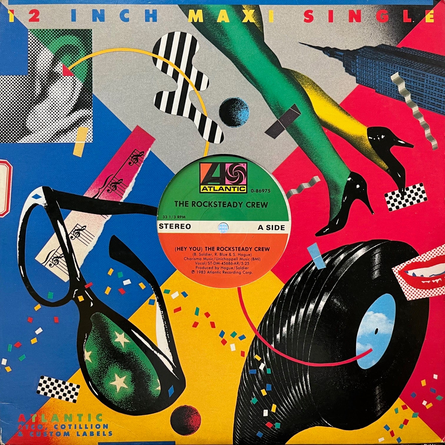 ROCK STEADY CREW / (Hey You) The Rock Steady Crew (0-86975, 12inch 