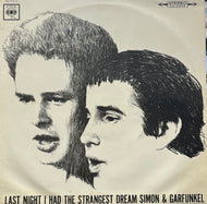 SIMON & GARFUNKEL / Last Night I Had The Strangest Dream 平和への誓い (CBS – YS-711-C, LP)