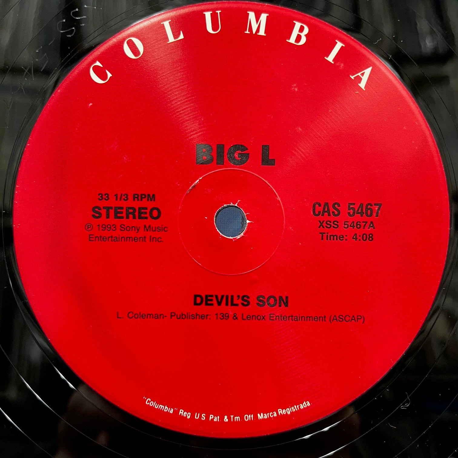 BIG L / DEVIL'S SON (Reissue, 12inch) – TICRO MARKET