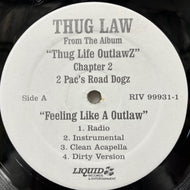 THUG LAW / Feeling Like A Outlaw / Burn It Out (RIV 99931-1, 12inch)
